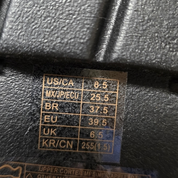 Forever 21 Faux Patent Leather Caged Lug-Sole Sandals NWT Sz 8.5 - Picture 6 of 6